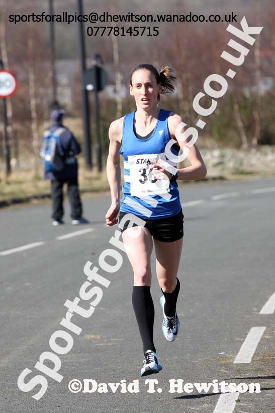 Senior womens Elswick Harriers Good Friday Road Relays. Photo: David T. Hewitson/Sports for All Pics